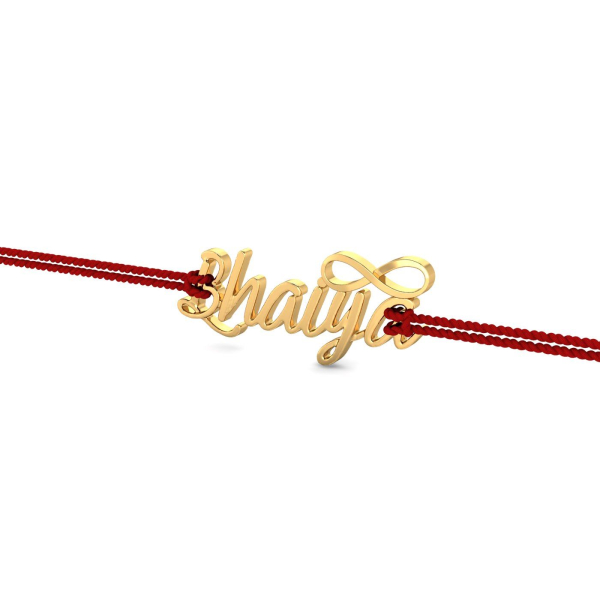 Bhaiya Infinity Gold Rakhi