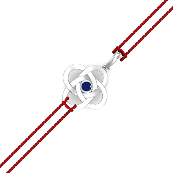 Tey Sapphire Rakhi Pendant