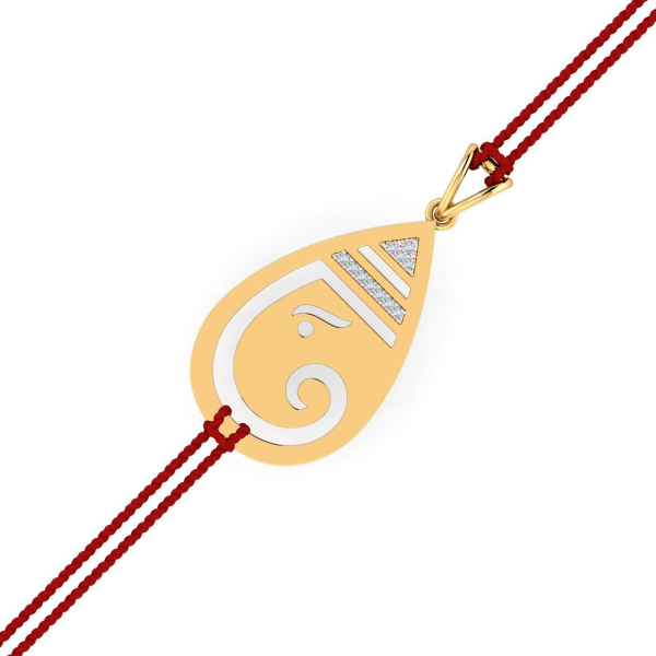 O Ganesha Rakhi Pendant