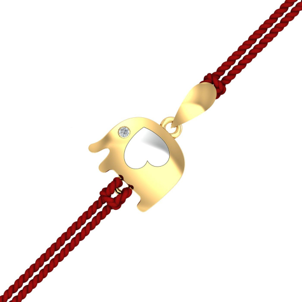 Baby Elephant Rakhi Pendant
