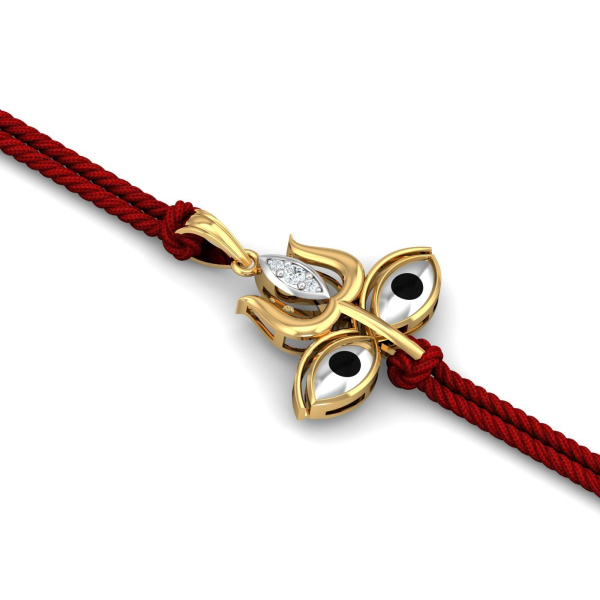 Shiv Shakti Rakhi cum Pendant