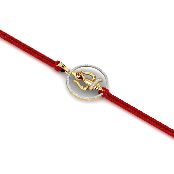 Tridev Rakhi cum Pendant