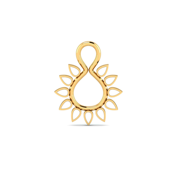Enamelled Flower Charm