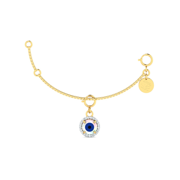 Round Evil Eye Watch Charm