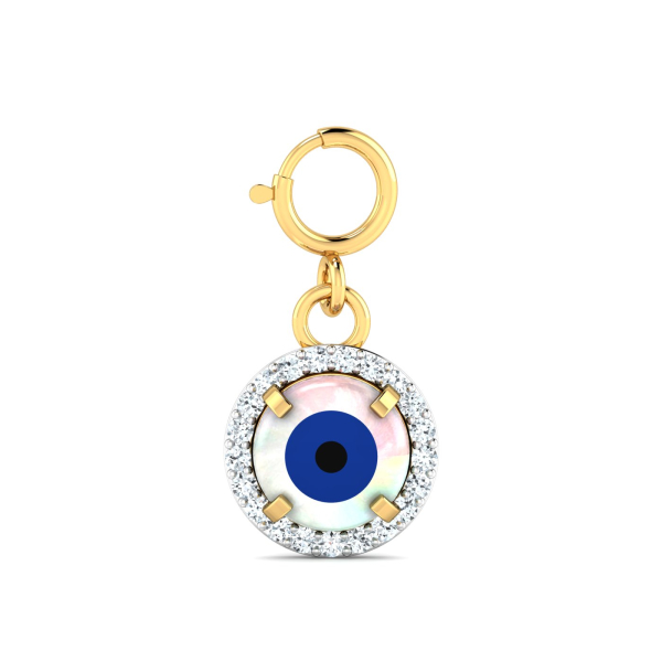Round Evil Eye Charm