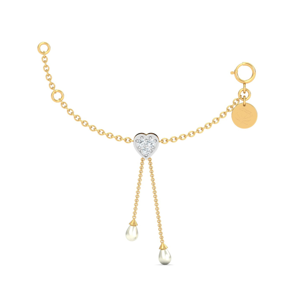 Heart of Pearl Watch Charm