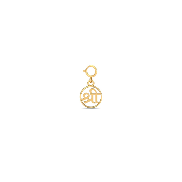 Inscribed Shree Charm
