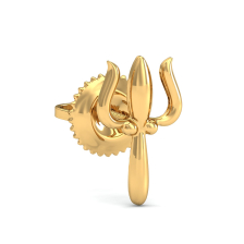 Trident Men's Gold Stud