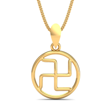 Sauwastika Gold Pendant