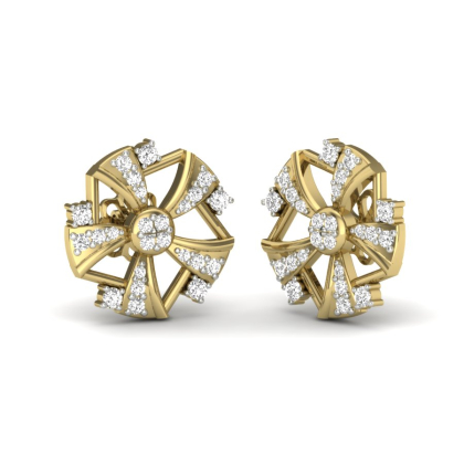 Fan'em Up Stud Earrings