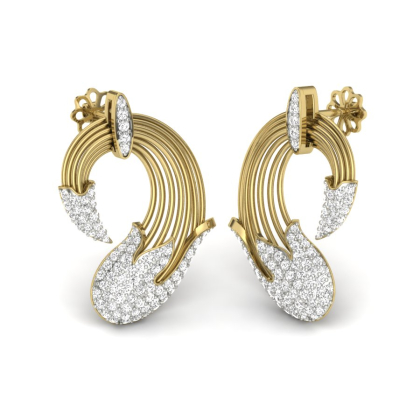 French Fetish Stud Earrings