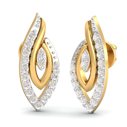 Lovely Embrace Stud Earrings