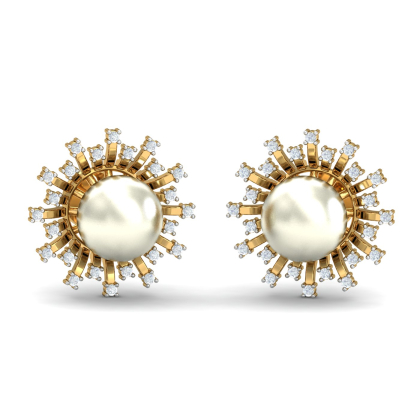 Etoile Pearl Stud Earrings