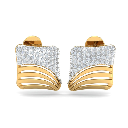 Stylish Square Stud Earrings
