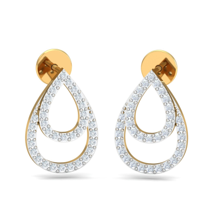 Pretty Pear Stud Earrings
