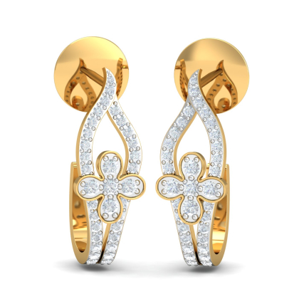 Dazzling Hoop Earrings
