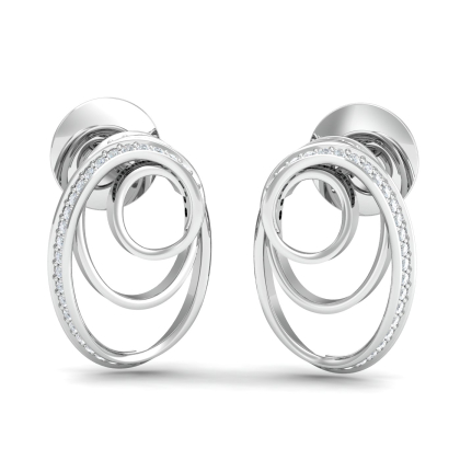 Modern Inter-Looped Earrings