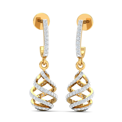 Kylie J-Hooped Drop Earrings