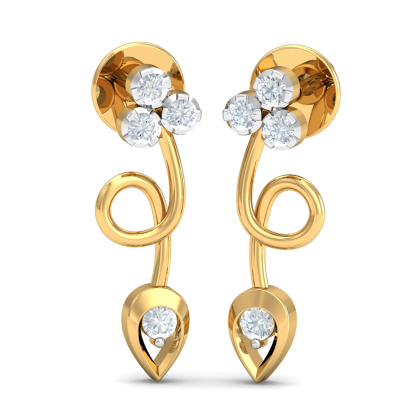 Lauren Twisted Drop Earrings