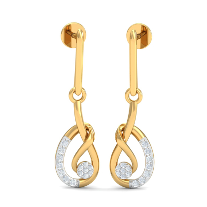 Raquel Entangled Drop Earrings