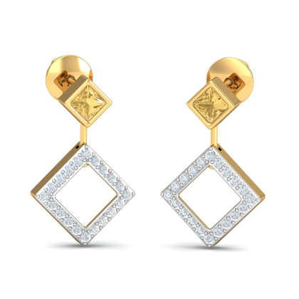 Adina Yellow Drop Earrings