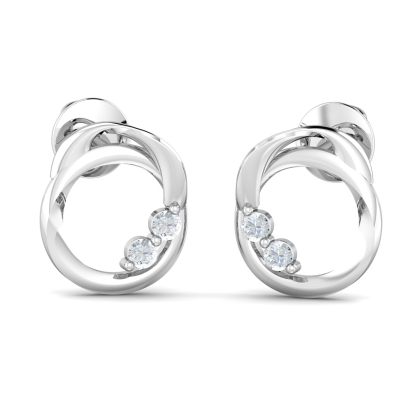Anat Round Stud Earrings