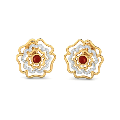Maisha Coral Earrings