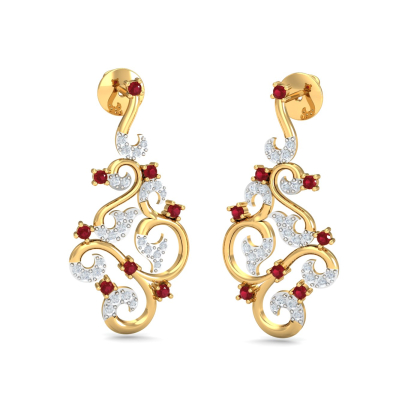 Barnabas Ruby Earrings
