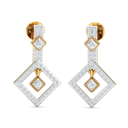 Femi Square Drop Earrings