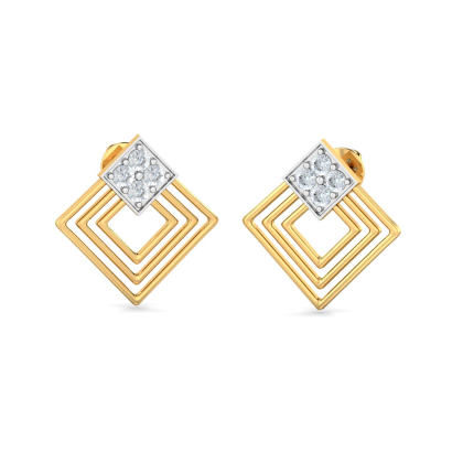 Amara Square Earrings