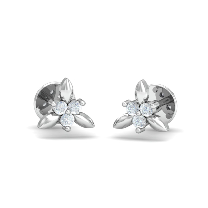 Fan Stud Earrings