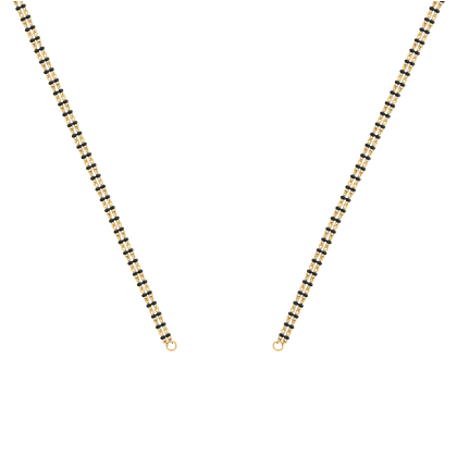 16 Inch Double Line Auspicious Mangalsutra Chain