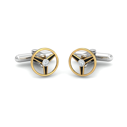Round Star Cufflinks
