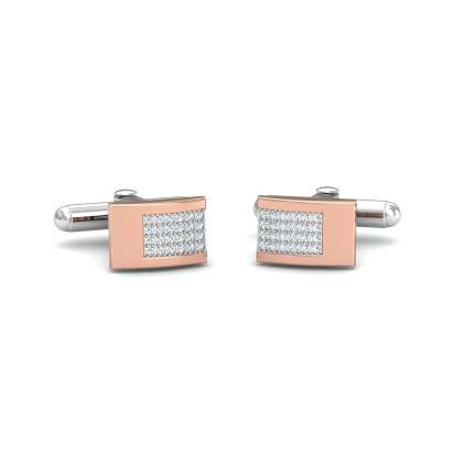 William Rose Gold Cufflinks
