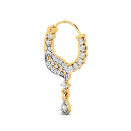 Lubsa Traditional Diamond Nath