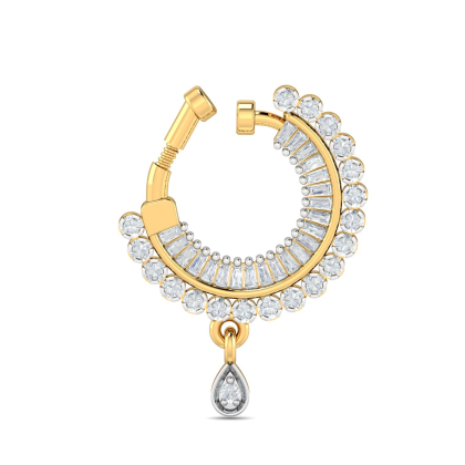 Traditional Diamond Nath (Non-pierced)
