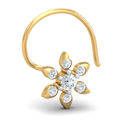 Vandana 0.10 Carat Nose Pin