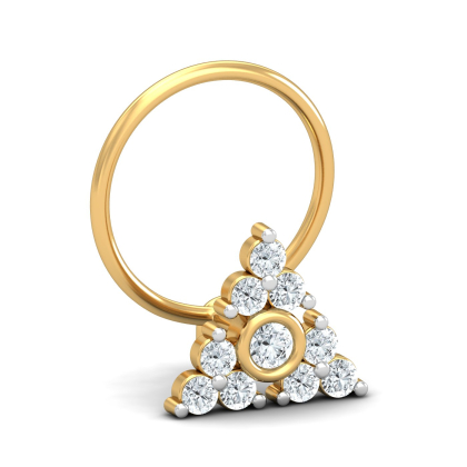 Pyramid 0.15 Carat Nose Pin