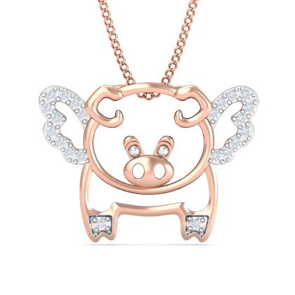 Flying Pig Pendant