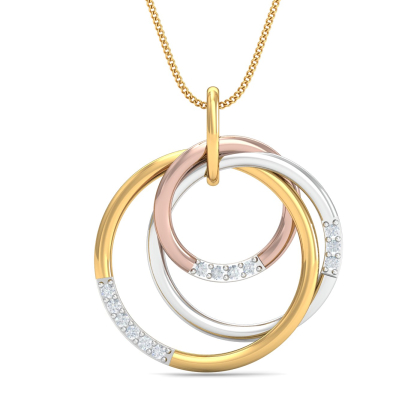 Multi Tone Loop Pendant