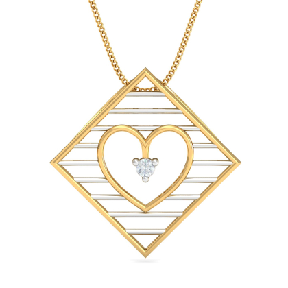 Heart in Frame Pendant