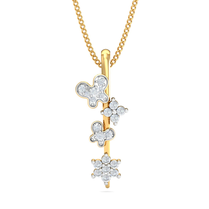 Feminine Fluttery Pendant