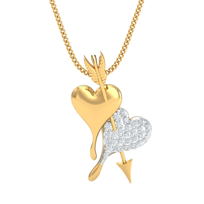 Hearts & Arrows Pendant