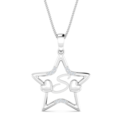 Heart Star S Pendant