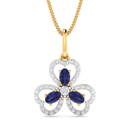 Heart Tanzanite Pendant