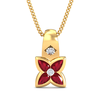 Avital Red Pendant