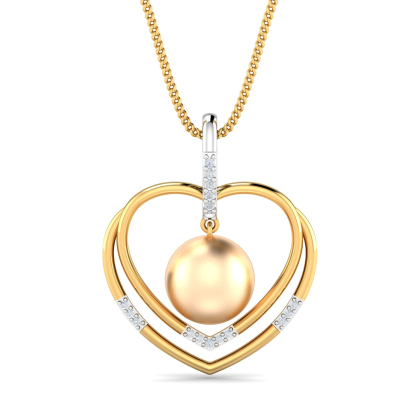 Pearl-o-Heart Pendant