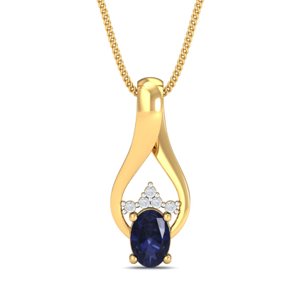 Katrya Blue Pendant