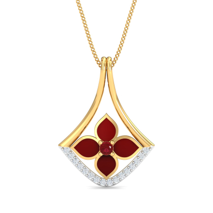 Ceetar Enamel Pendant