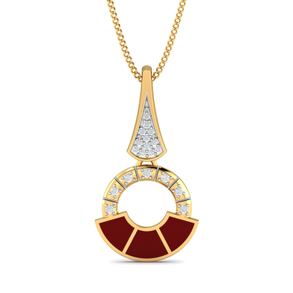 Siesta Enamel Pendant